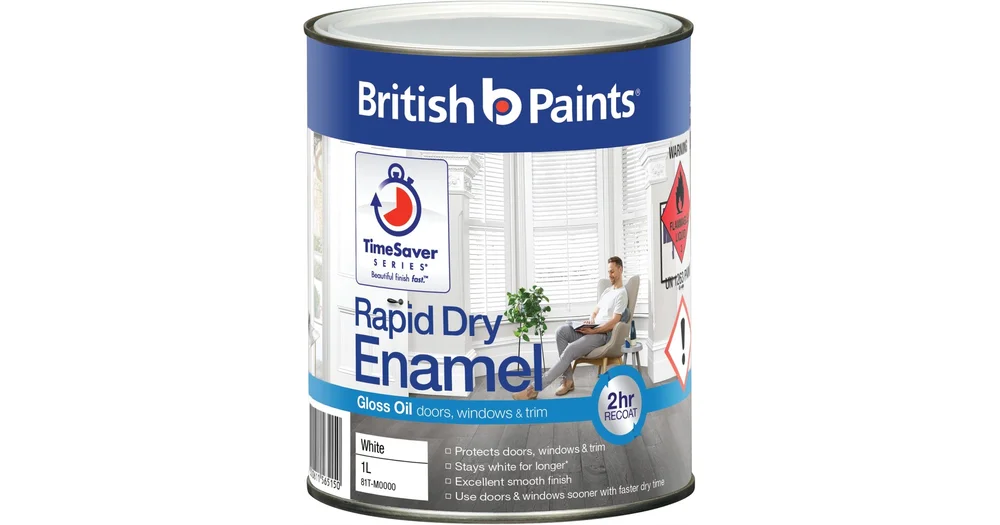 British Paints Rapid Dry Oil Enamel Gloss reviews | ProductReview.com.au