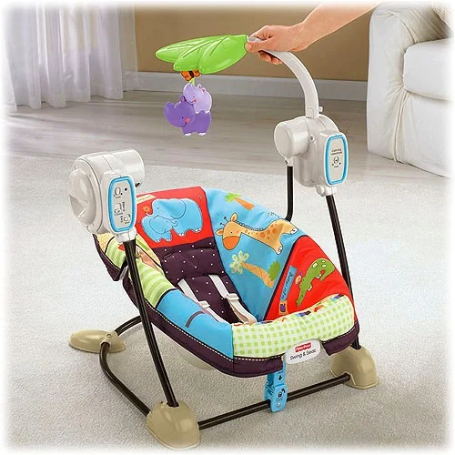 fisher price luv u zoo swing