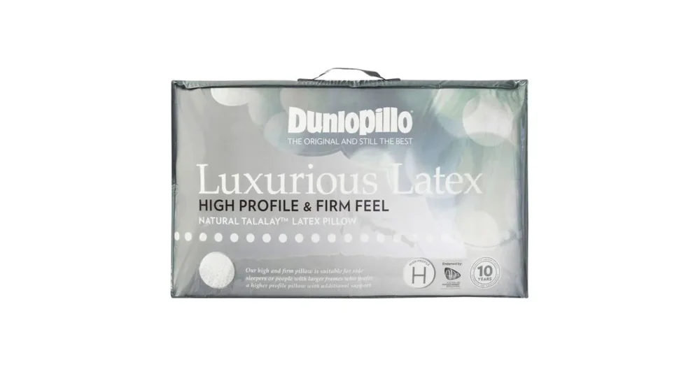 Dunlopillo luxurious latex high best sale profile pillow