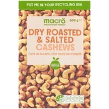 Macro Dry Roasted & Salted Cashews