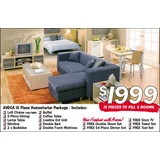 Fantastic Furniture Avoca 15 Piece Homestarter Package