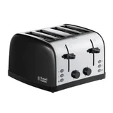 Russell Hobbs Colours Plus 4 Slice Toaster Black RHT2836BLK