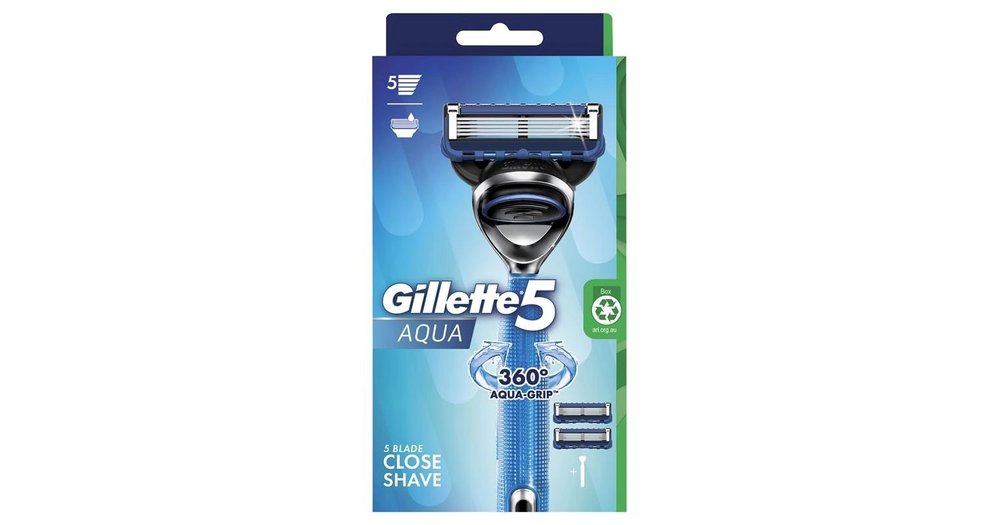 Gillette 5 Aqua Razor reviews | ProductReview.com.au