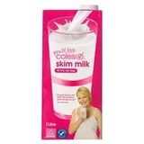 Coles Skim Milk Longlife