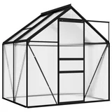 VidaXL Greenhouse Anthracite Aluminum