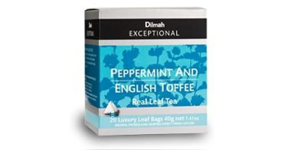 Dilmah Peppermint and English Toffee Questions