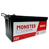 Monster Lithium 12v 300ah Lithium LiFePo4 Battery