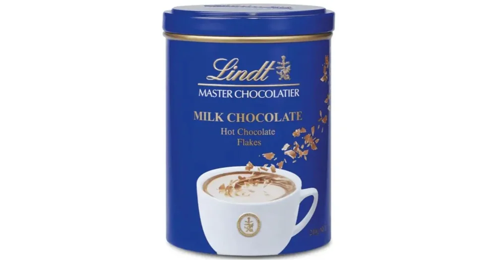 Lindt Milk Chocolate Hot Chocolate Flakes