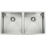 Franke PZX220-39FPC Plaza Double Sink Bowl