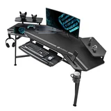 Eureka Ergonomic Aero Wing Shaped Studio Desk 73"x23"