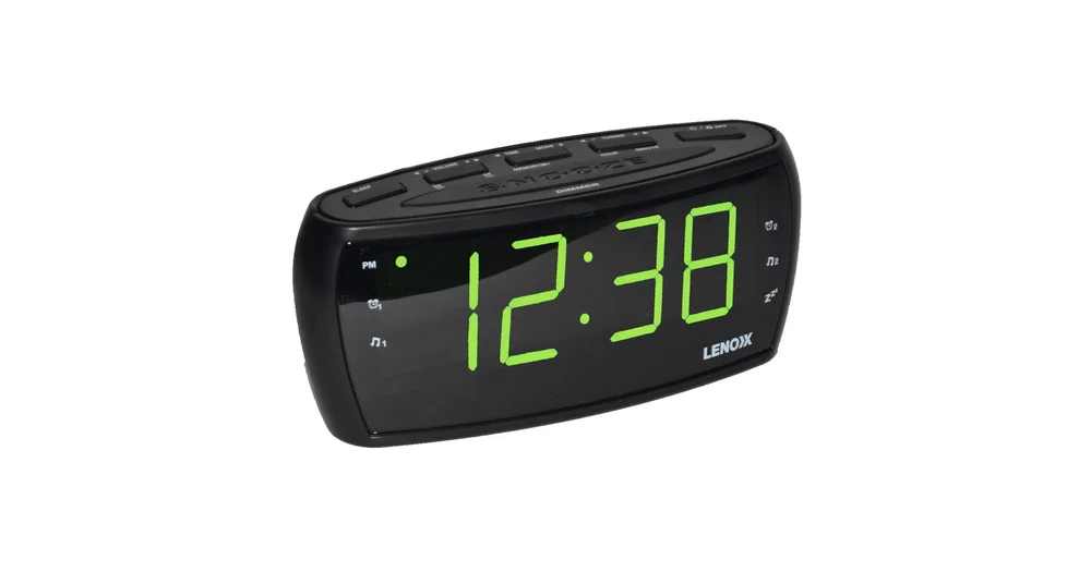 Lenoxx Large Number Clock Radio CR85 reviews