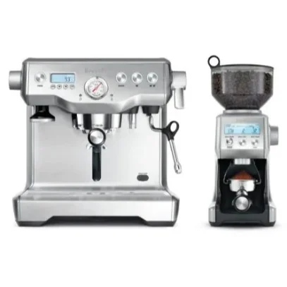 Breville Dynamic Duo Machine and Grinder Package