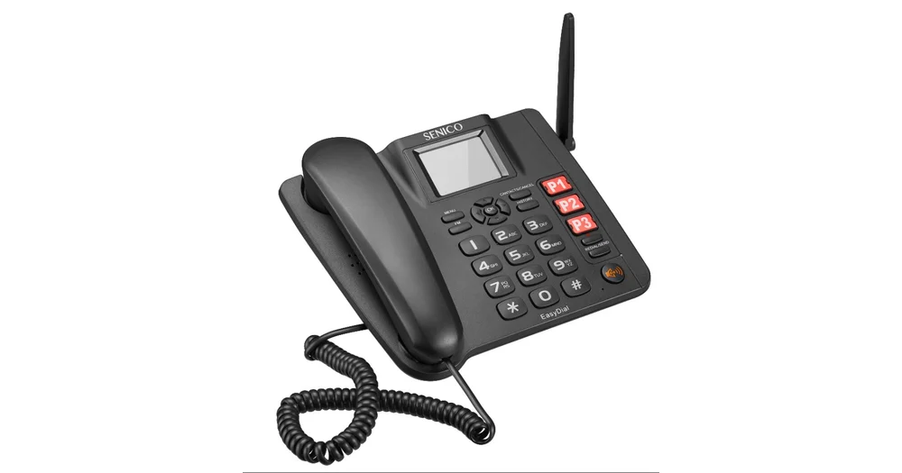 Big Buttons Fixed Wireless 4G LTE /3G Desk Phone for Elderly Home