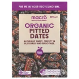 Macro Organic Pitted Dates