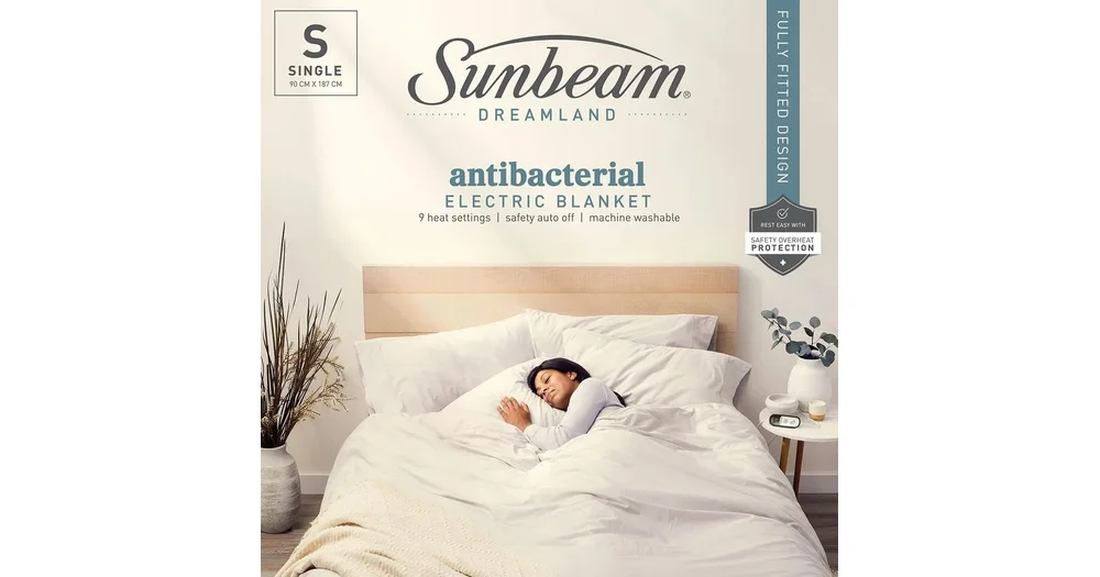 Sunbeam Dreamland Antibacterial Electric Blanket reviews
