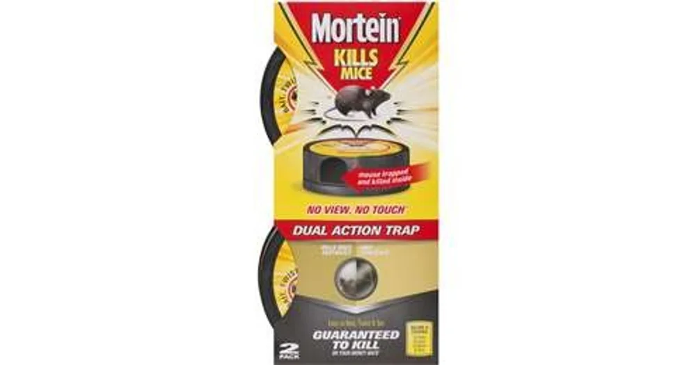 Mortein No View No Touch Dual Action Mouse Trap