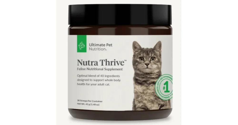 Ultimate pet nutrition shop nutra thrive reviews