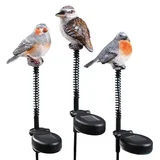 Innovations Hand-Painted Solar Birds