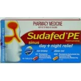 Sudafed PE Sinus Day + Night Relief