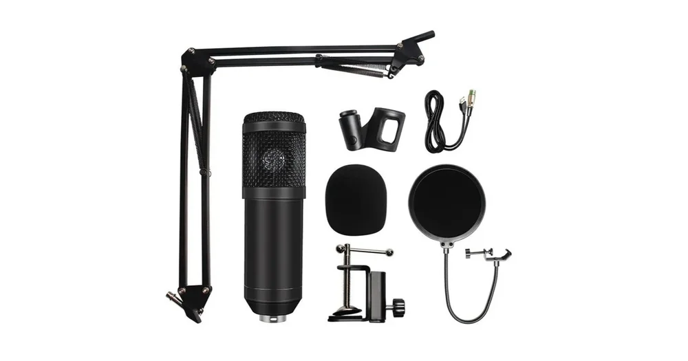 Kogan USB Condenser Microphone with Pop Filter and Stand reviews