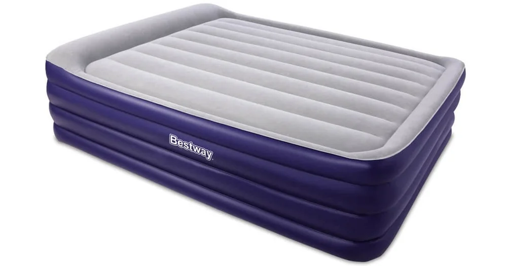 Bestway nightright double high deals queen airbed