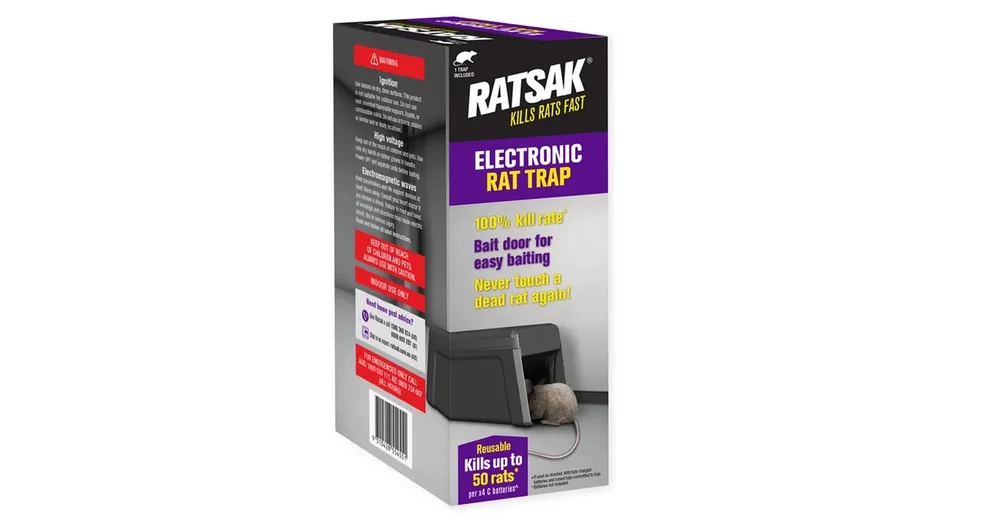 RATSAK Electronic Mouse Trap