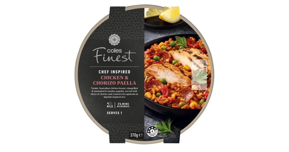 Coles Finest Chicken & Chorizo Paella reviews