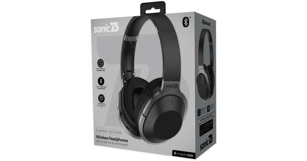 Sonic B Incognito Wireless Bluetooth Headphones reviews