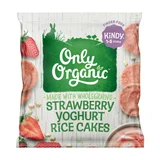 Only Organic Strawberry Yoghurt Rice Cakes