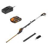 WORX 20V Pole Hedge Trimmer Kit