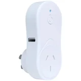 Officeworks Brilliant Lighting Smart WiFi Plug with USB