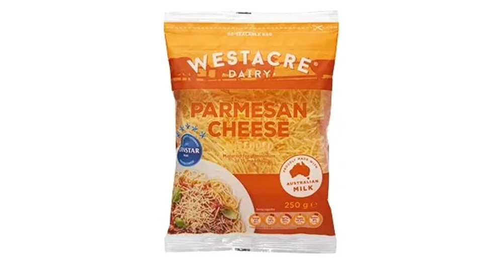 ALDI Westacre Dairy Shredded Parmesan Cheese reviews