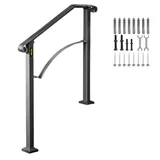 Vevor Handrail Arch #2 Fits 2 Step Matte Black