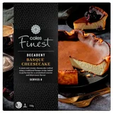 Coles Finest Basque Cheesecake