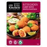 Coles Kitchen Butter Chicken Curry Bites Wrapped in Naan Bread