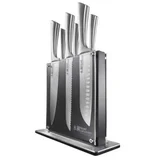 Baccarat Damashiro 7 Piece Kin Knife Block