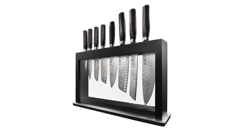 Baccarat Damashiro Emperor Hisa 9 Piece Knife Block reviews