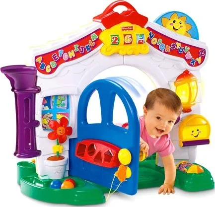 Fisher price gate hot sale toy