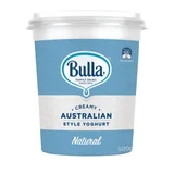 Bulla Australian Style Yoghurt Natural