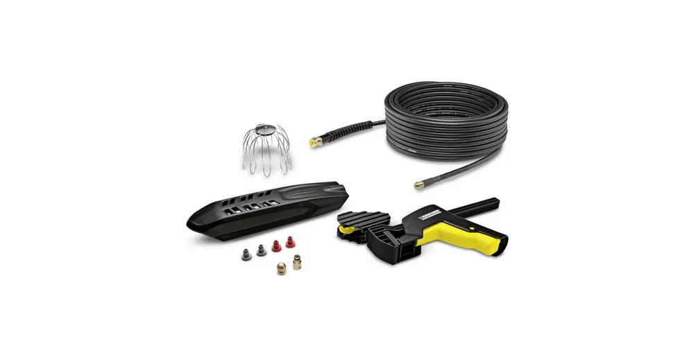 Karcher Gutter and Pipe Cleaning Set