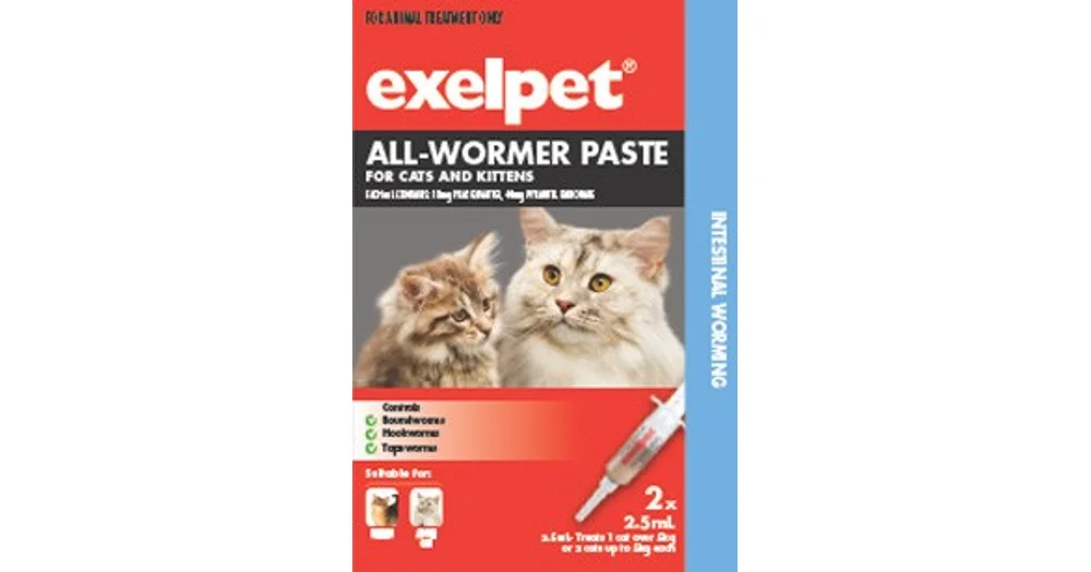 Exelpet hotsell allwormer woolworths