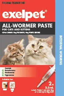 Kitten 2025 worming paste