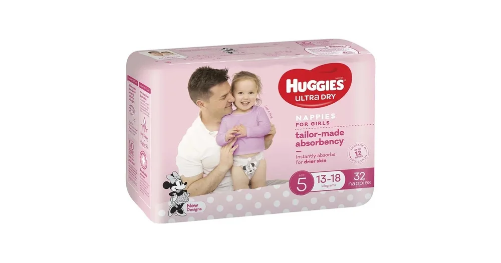 Huggies size hot sale 5 girls