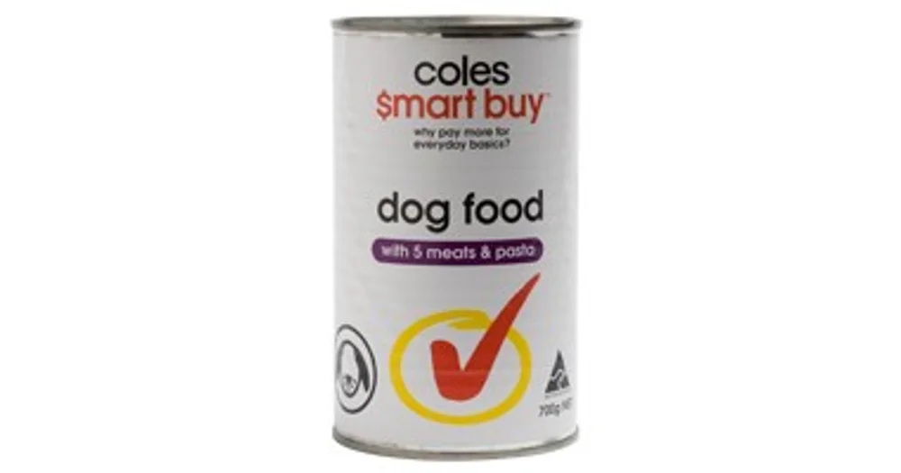 Pedigree wet dog outlet food coles