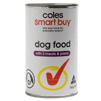 Coles wet hot sale dog food