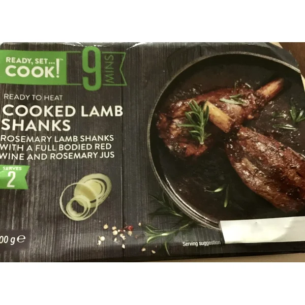 ALDI Ready to Heat Cooked Lamb Shanks reviews