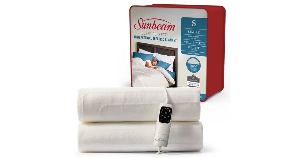 Sunbeam Sleep Perfect Antibacterial Electric Blanket reviews