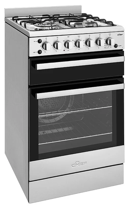 Chef 54cm Cooker CFG517SBLP (LPG) reviews