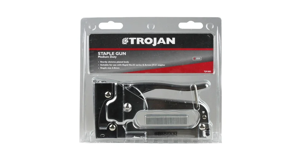 Trojan Medium Duty Metal Staple Gun TJ91002 reviews