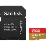 SanDisk Extreme MicroSd 256GB Memory Card SDSQXA1-256G-GN6MA